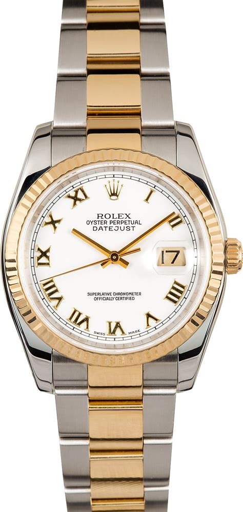 rolex oyster perpetual datejust mens two tone|Rolex Oyster Perpetual Datejust precio.